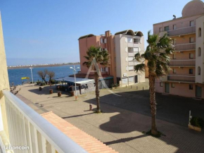 Joli appartement avec grande et belle terrasse, au pied de la plage du Grazel!